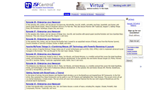 Desktop Screenshot of jsfcentral.com